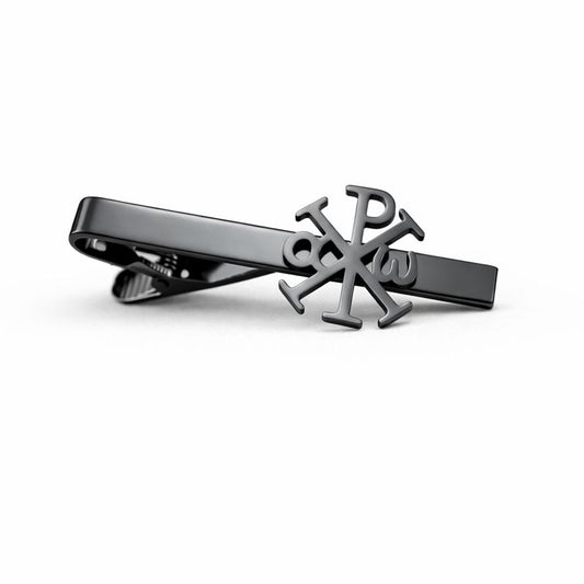 Chi Rho Tie Clip