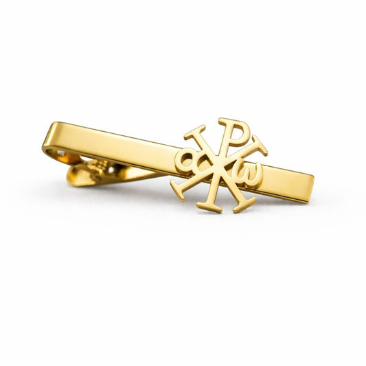 Chi Rho Tie Clip